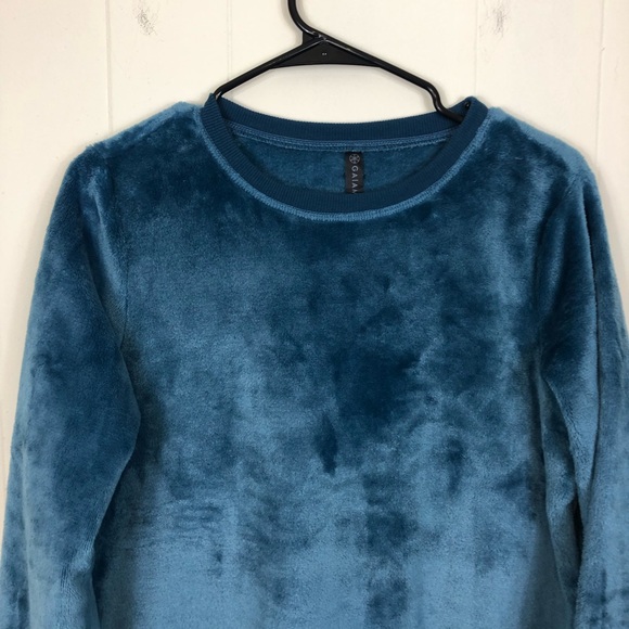 NWT Gaiam Lux Faux-Fur Pullover Sz S - Picture 3 of 9